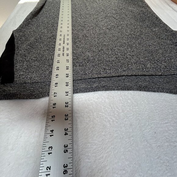 Smartwool Womens Shadow Pine Tunic Sweater XL Gray Long Sleeve V-Neck Pullover - Picture 8 of 8